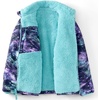 image:imageLands End Boys Reversible Fleece Puffer JacketBlue Galaxy Cosmos