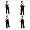image:imageLands End Boys Squall Waterproof Iron Knee Bib Snow PantsBlack