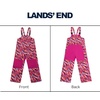 image:imageLands End Boys Squall Waterproof Iron Knee Bib Snow PantsDark Pink