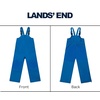 image:imageLands End Boys Squall Waterproof Iron Knee Bib Snow PantsNautical Blue