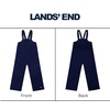 image:imageLands End Boys Squall Waterproof Iron Knee Bib Snow PantsNavy