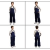 image:imageLands End Boys Squall Waterproof Iron Knee Bib Snow PantsNavy