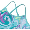 image:imageLands End Girls Chlorine Resistant Criss Cross Bikini TopAruba Blue Multi Swirl
