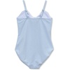 image:imageLands End Girls Chlorine Resistant Cutout One Piece SwimsuitBlueSeersucker Stripe
