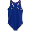 image:imageLands End Girls Chlorine Resistant Racerback One Piece SwimsuitDazzling Blue