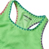 image:imageLands End Girls Chlorine Resistant Racerback One Piece SwimsuitElectric Lime