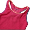 image:imageLands End Girls Chlorine Resistant Racerback One Piece SwimsuitNeon Fuchsia