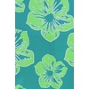 image:imageLands End Girls Chlorine Resistant Reversible One Piece SwimsuitElectric Lime Neon Floral