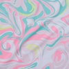 image:imageLands End Girls Chlorine Resistant Short Sleeve Rash Guard Swim Top and Bikini SetLight Pink Multi Swirl