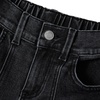 image:imageLands End Girls Denim Cargo Wide Leg JeansBlack Fade