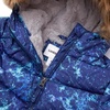 image:imageLands End Girls Fleece Lined CoatBlue Night Space
