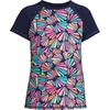 image:imageLands End Girls Graphic Mock Neck UPF 50 Sun Protection Rash Guard45