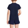 image:imageLands End Girls Graphic Mock Neck UPF 50 Sun Protection Rash Guard45