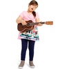 image:imageLands End Girls Iron Knee Denim JeggingsDark Blue Rinse