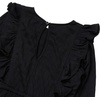 image:imageLands End Girls Long Sleeve Cozy JumpsuitBlack