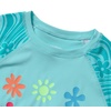 image:imageLands End Girls Long Sleeve Mock Neck UPF 50 Swim Rash GuardFun in the SunAruba Blue