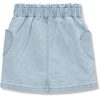image:imageLands End Girls Paperbag Denim SkirtCoastal Blue