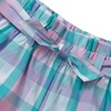 image:imageLands End Girls Pull On Solid ShortsTeal Multi Plaid
