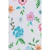 image:imageLands End Girls Short Sleeve Gathered Waist Jersey DressAntique Ivory Floral