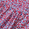 image:imageLands End Girls Short Sleeve Gathered Waist Jersey DressRed White and Blue Floral