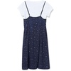 image:imageLands End Girls Slip Dress with Short Sleeve Tee