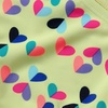 image:imageLands End Girls Swim Bikini BottomsHeartsNeon Yellow