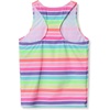 image:imageLands End Girls Tankini Swimsuit TopRainbow Stripes