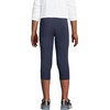 image:imageLands End Girls Tough Cotton Capri LeggingsClassic Navy
