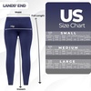 image:imageLands End Girls Tough Cotton Novelty LeggingsClassic Navy