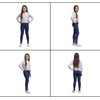 image:imageLands End Girls Tough Cotton Novelty LeggingsClassic Navy