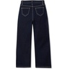 image:imageLands End Girls Wide Leg Denim JeansDark Midnight Blue
