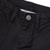 image:imageLands End Girls Woven Pull On Utility Cargo PantsLight Black