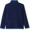 image:imageLands End Kids Fleece Quarter ZipGreenNavyBlue