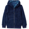 image:imageLands End Kids High Pile Lined Zip HoodieGalaxyNavy