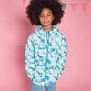 image:imageLands End Kids Husky Insulated Hooded JacketAqua Glitter