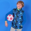 image:imageLands End Kids Insulated Down Alternative ThermoPlume VestBlue Camo