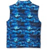 image:imageLands End Kids Insulated Down Alternative ThermoPlume VestBlue Camo