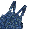 image:imageLands End Kids Iron Knee Insulated Winter Snow BibsBlue Neon Sprinkles