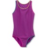 image:imageLands End Girls Chlorine Resistant Racerback One Piece SwimsuitDeep Violet