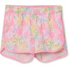 image:imageLands End Girls Comfort Waist Stretch Swim ShortsWhite Multi Floral