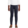 image:imageLands End Girls Iron Knee Denim JeggingsDark Blue Rinse