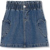 image:imageLands End Girls Paperbag Denim SkirtLegend