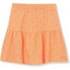 image:imageLands End Girls Pique Knit SkirtOrange Polka Dots