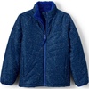 image:imageLands End Girls Reversible Fleece Puffer JacketNight Sky Print