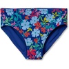 Tropical Floral/Dazzling Blue