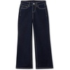 image:imageLands End Girls Wide Leg Denim JeansDark Midnight Blue