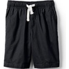 image:imageLands End Kids Pull On Chambray Elastic Waist ShortsBlack
