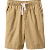 image:imageLands End Kids Pull On Chambray Elastic Waist ShortsGold Yellow