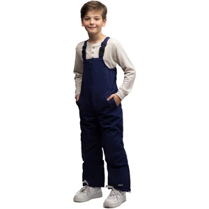 image:imageLands End Boys Squall Waterproof Iron Knee Bib Snow PantsNavy