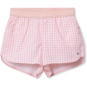 image:imageLands End Girls Active Woven ShortsPale Rose Gingham